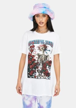 Daisy Street Grateful Dead Graphic Tee Tops