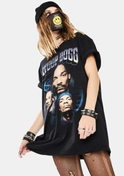 Daisy Street Snoop Dogg Graphic Tee Tops