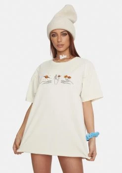 Daisy Street Tops Bliss Tyler Planet Graphic Tee