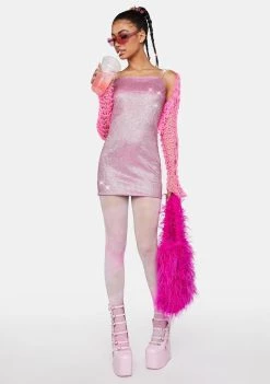 Daisy Street Butterfly Glitter Dress Club Dresses