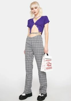 Daisy Street Bottoms Tie Waist Trousers