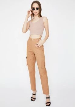 Daisy Street Cargo Pocket Skinny Pants