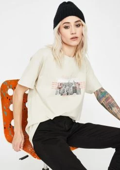 Daisy Street New Life Graphic Print Tee