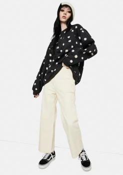 Daisy Street Taliya Daisy Print Sweatshirt Tops