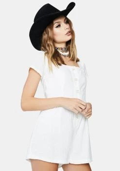 Daisy Street Jumpsuits & Rompers Relaxed Embroidery Style Playsuit