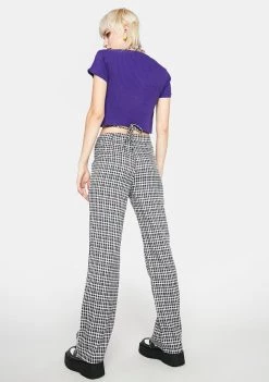Daisy Street Bottoms Tie Waist Trousers