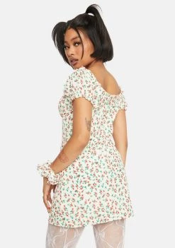 Daisy Street Dresses Floral Milkmaid Dress