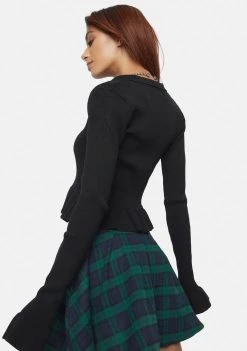 Daisy Street Black Bella Cardigan Tops