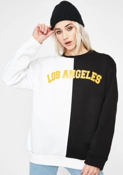 Daisy Street Tops Los Angeles Oversized Sweatshirt
