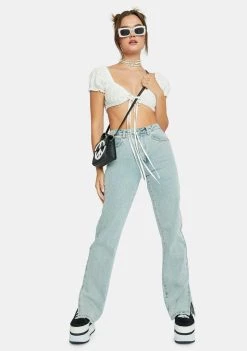 Daisy Street Milkmaid Bra Top Tops