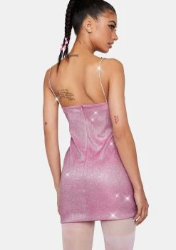 Daisy Street Butterfly Glitter Dress Club Dresses