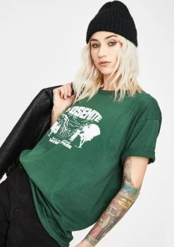 Daisy Street Yosemite Graphic Print Tee Tops