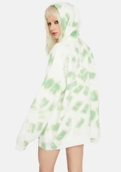 Daisy Street Tops Maya Tie Dye Hoodie
