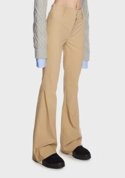 Daisy Street Y2K Flared Trousers