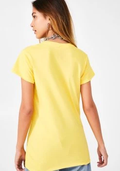 Daisy Street I Like Your Brain Boyfriend Tee Tops