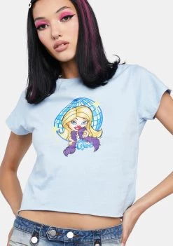 Daisy Street Graphic T-Shirt Bratz Tori Cropped Tee