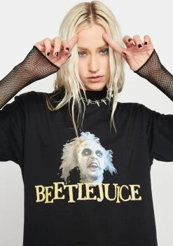 Daisy Street Beetlejuice Graphic Tee Tops