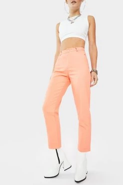 Daisy Street Bottoms Straight Leg Denim Jeans