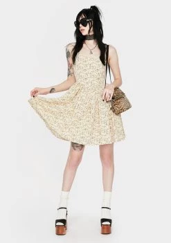 Daisy Street Dresses Floral Cami Skater Dress