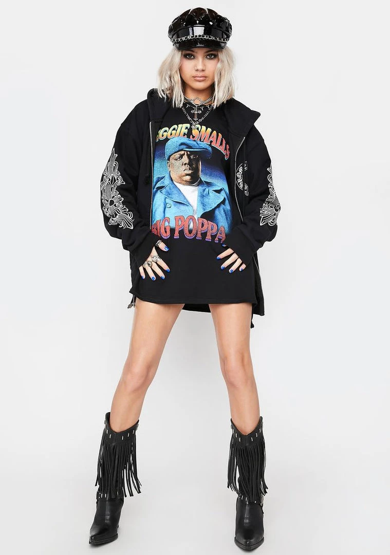 Daisy Street Biggie Smalls Short Sleeve Graphic Tee Tops