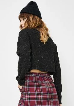 Daisy Street Bottoms Check Mini Slim Skirt