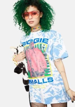 Daisy Street Tops Biggie Smalls Tie Dye Graphic Tee