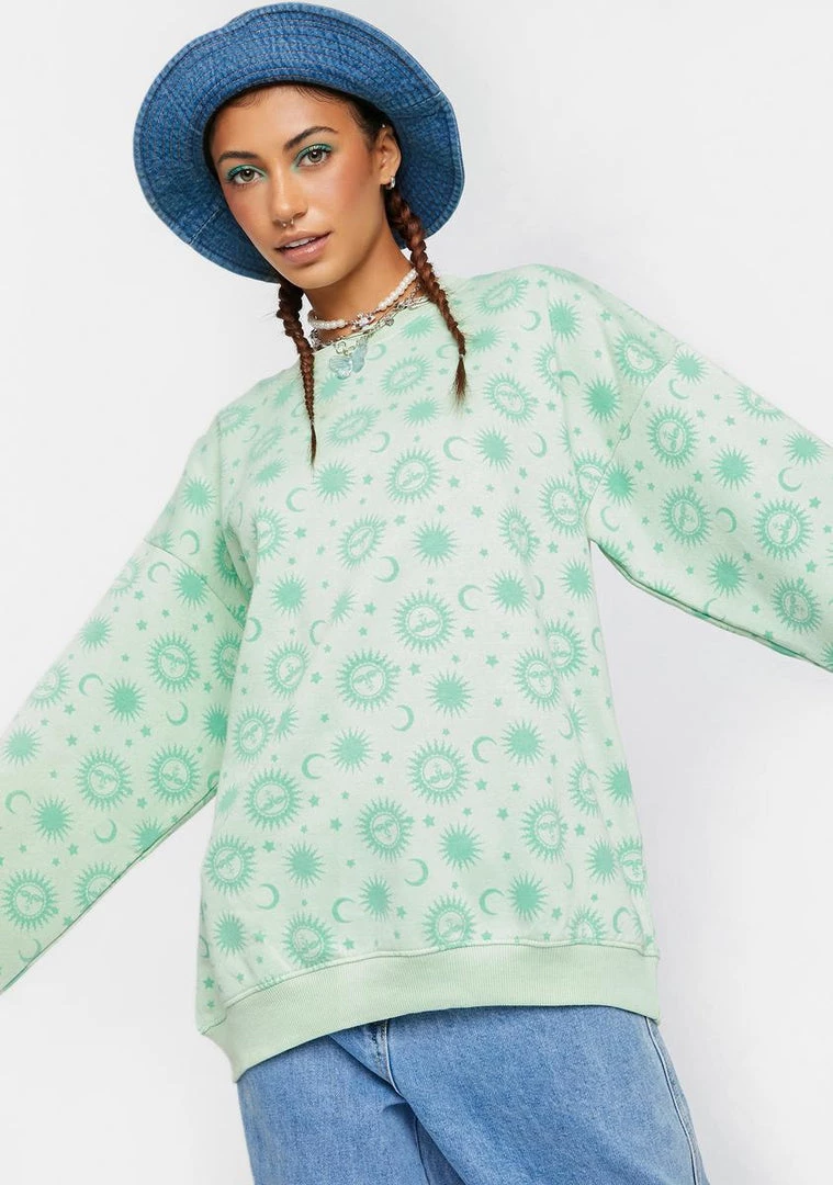 Daisy Street Pale Green Leah Sweater Tops