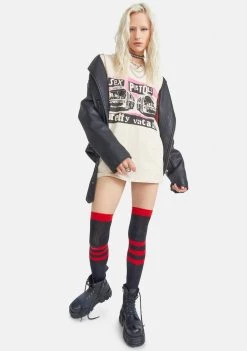 Daisy Street Sex Pistols Pretty Vacant Tee Tops