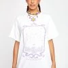 Daisy Street Cosmic Wanderer Graphic Tee Tops