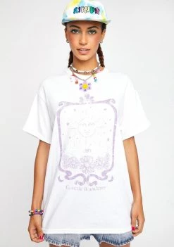 Daisy Street Cosmic Wanderer Graphic Tee Tops