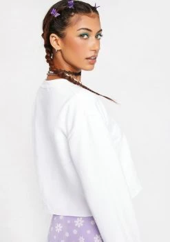 Daisy Street Tops Care Bears Crop Sweater