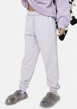 Daisy Street Lilac Megan Washed Joggers Bottoms