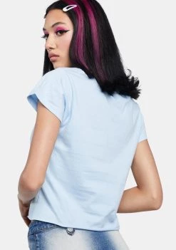 Daisy Street Graphic T-Shirt Bratz Tori Cropped Tee