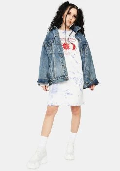 Daisy Street Tarot Reading Tie Dye Dress Dresses
