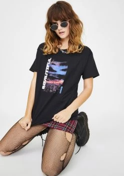 Daisy Street Tops Beautiful Graphic Tee