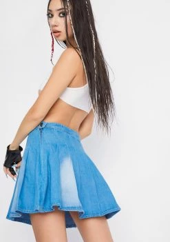 Daisy Street Denim Emily Mini Skirt Bottoms