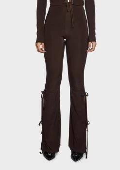 Daisy Street Flares Slinky Jersey Flared Pants