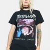 Daisy Street Metallica Oversized Graphic Tee Tops