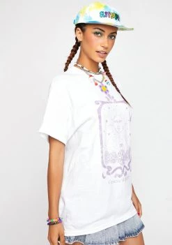 Daisy Street Cosmic Wanderer Graphic Tee Tops