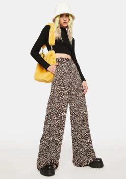 Daisy Street Laura Wide Leg Trousers Bottoms