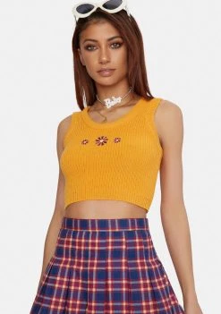 Daisy Street Carlie Knitted Crop