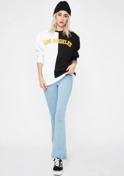 Daisy Street Tops Los Angeles Oversized Sweatshirt