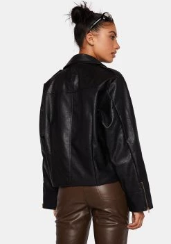 Daisy Street Outerwear Biker Jacket
