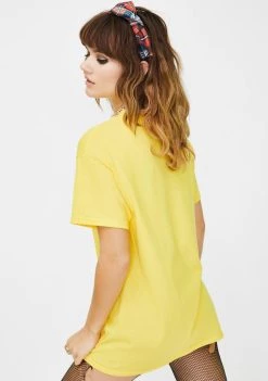 Daisy Street Planet Graphic Tee Tops