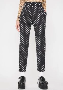 Daisy Street Polka Dot Cigarette Trousers Bottoms