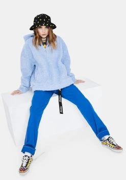 Daisy Street Outerwear Polar Teddy Hoodie