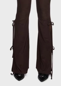 Daisy Street Flares Slinky Jersey Flared Pants