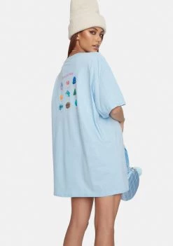 Daisy Street Tyler Crystal Graphic Tee