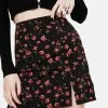 Daisy Street Kaya Floral Mini Skirt Bottoms
