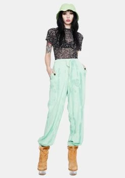 Daisy Street 90's Tie Dye Oversized Joggers Bottoms